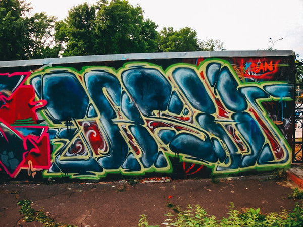 Graffiti lettering — volume fill, TASH 2014